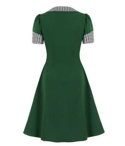 Vintage Checkers Dress