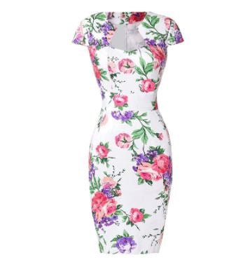 White Day Vintage Dress