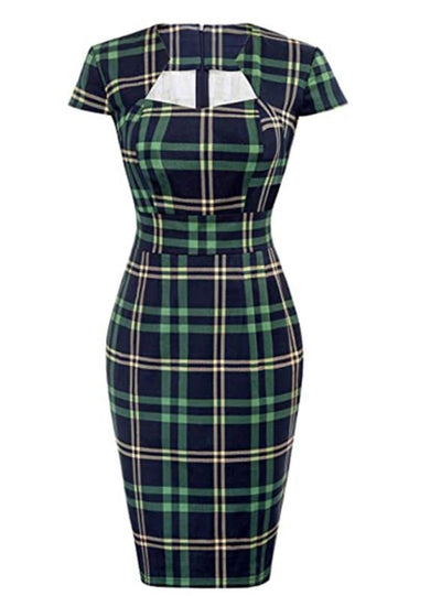 Day Vintage Dress Green