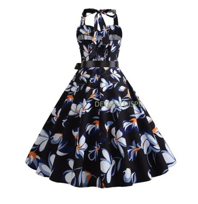 Halter Vintage Dress