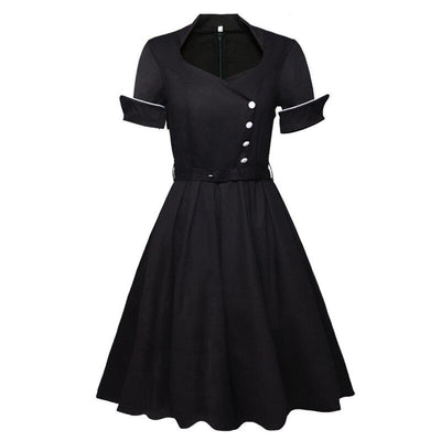 High Sleeve Vintage Dress