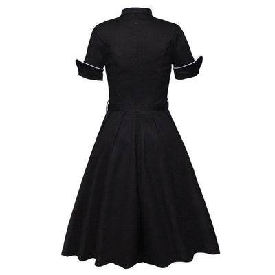 High Sleeve Vintage Dress