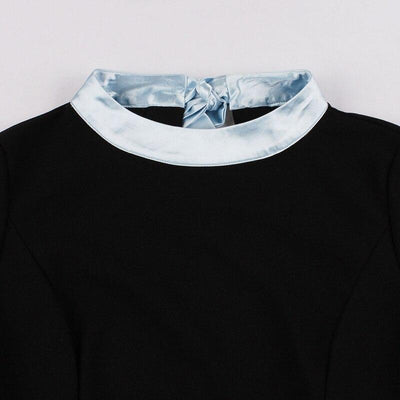 Silver Black Vintage Dress