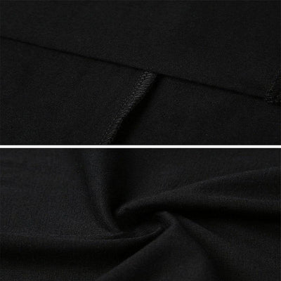 Black Vintage Dress With White Collar