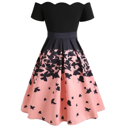 Butterfly Vintage Dress