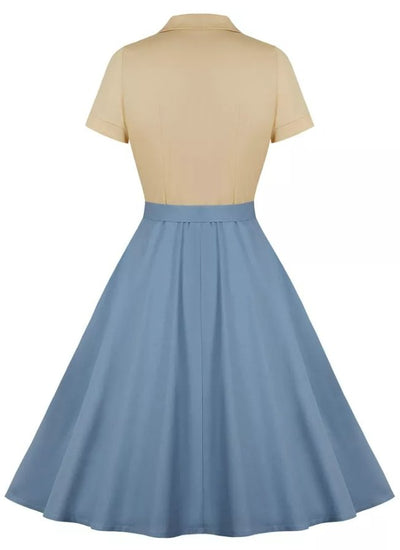 50s Vintage Pin-Up Dress