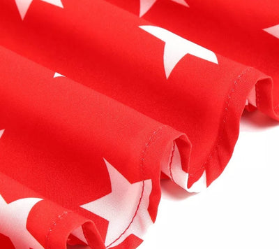 Usa Heart Pin Up Vintage Dress