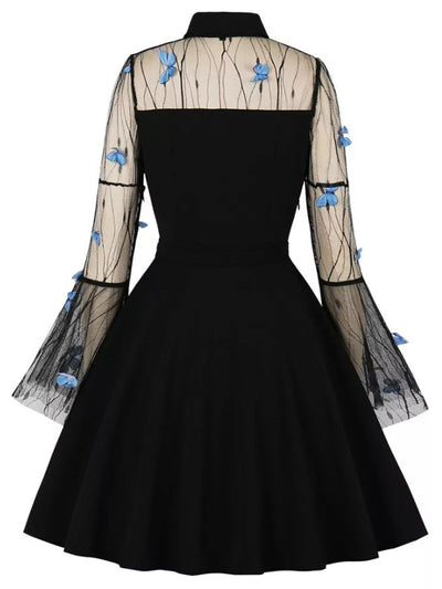 Pin Up Butterflies Vintage Dress