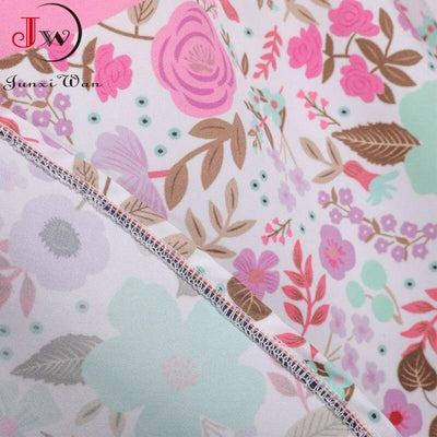 Vintage Princess Pink Flowers Dress