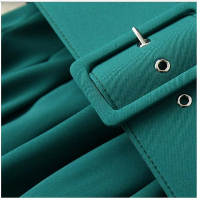 Green Quality Vintage Dress