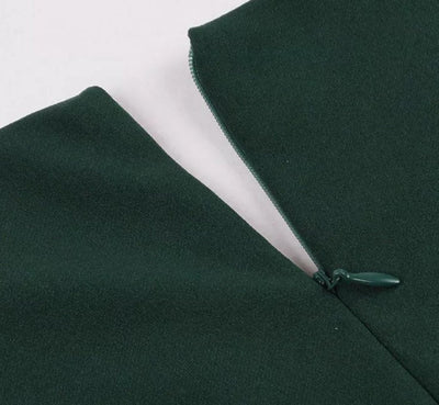 Vintage Green Reception Dress