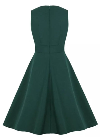 Vintage Green Reception Dress