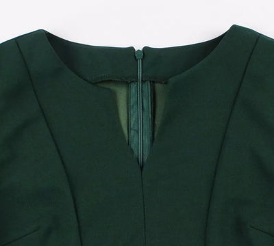 Vintage Green Reception Dress