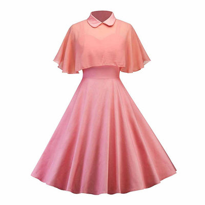 Pink Vintage Dress With Veil