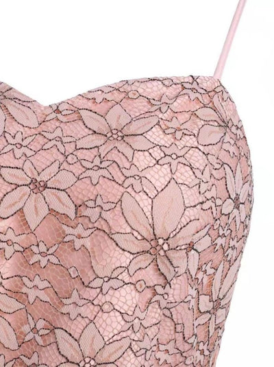 Vintage Rose Embroidery Dress