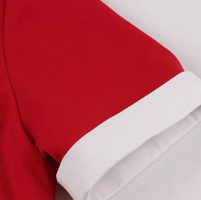 Passion Red Vintage Dress