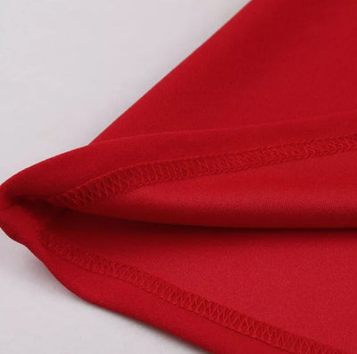 Passion Red Vintage Dress