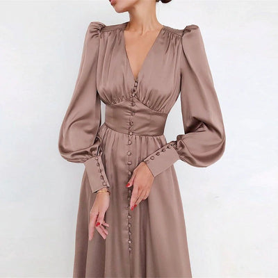 Vintage Satin Dress