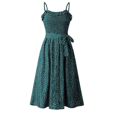 Vintage Sixties Dress Green