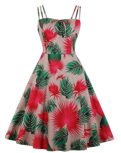 Feather Swing Vintage Dress