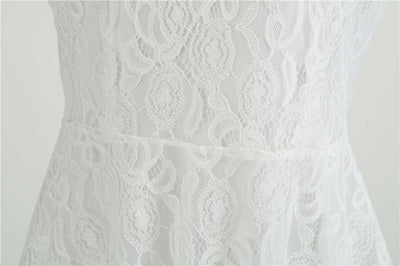 Vintage Trapeze Dress White