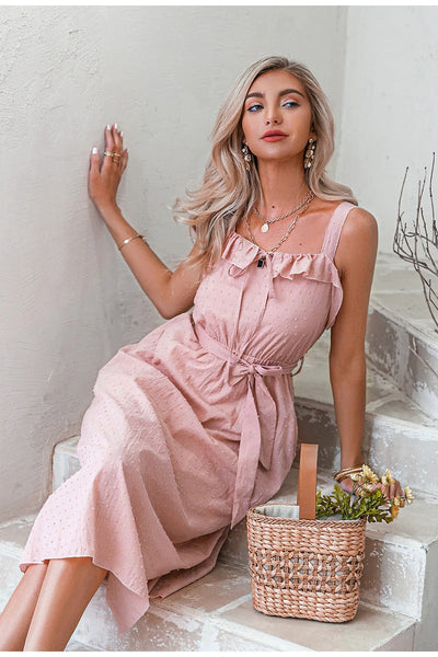 Vintage Dusty Pink Dress