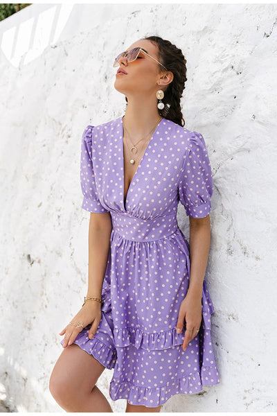 Violet Vintage Dress