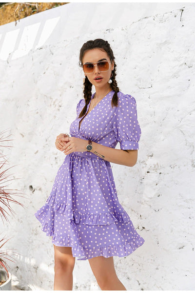 Violet Vintage Dress