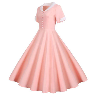 Vintage 50s Pink Dress