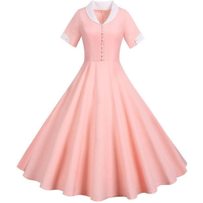Vintage 50s Pink Dress