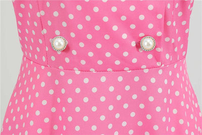 Pink 50s Swing Dress