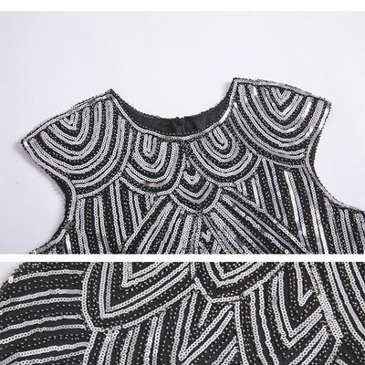 Silver 20s Dress