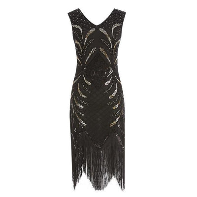 Black 20s Style Dress