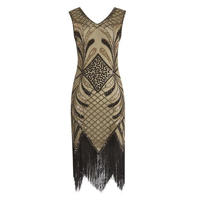 Gold 20s Style Dress