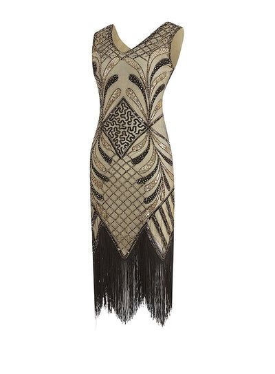 Gold 20s Style Dress