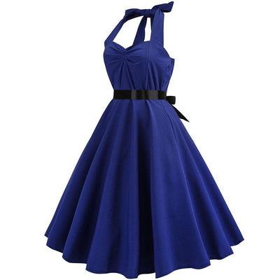 Navy Vintage Dress