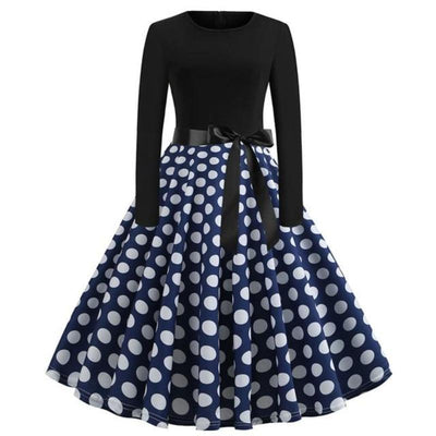 Long Sleeve Vintage Dress