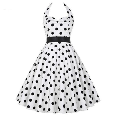 Black And White Vintage Dress