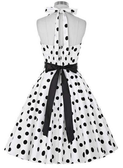 Black And White Vintage Dress