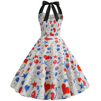 Vintage Pin Up Party Dress