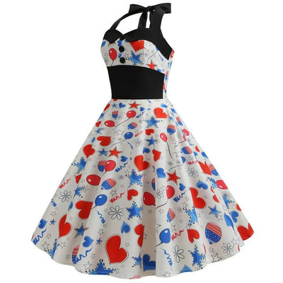 Vintage Pin Up Party Dress