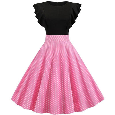 Cap Sleeve Rockabilly Dress