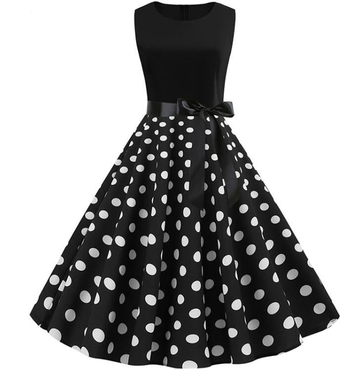 Polka Dot Rockabilly Dress