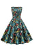 Grunge Print Vintage Dress