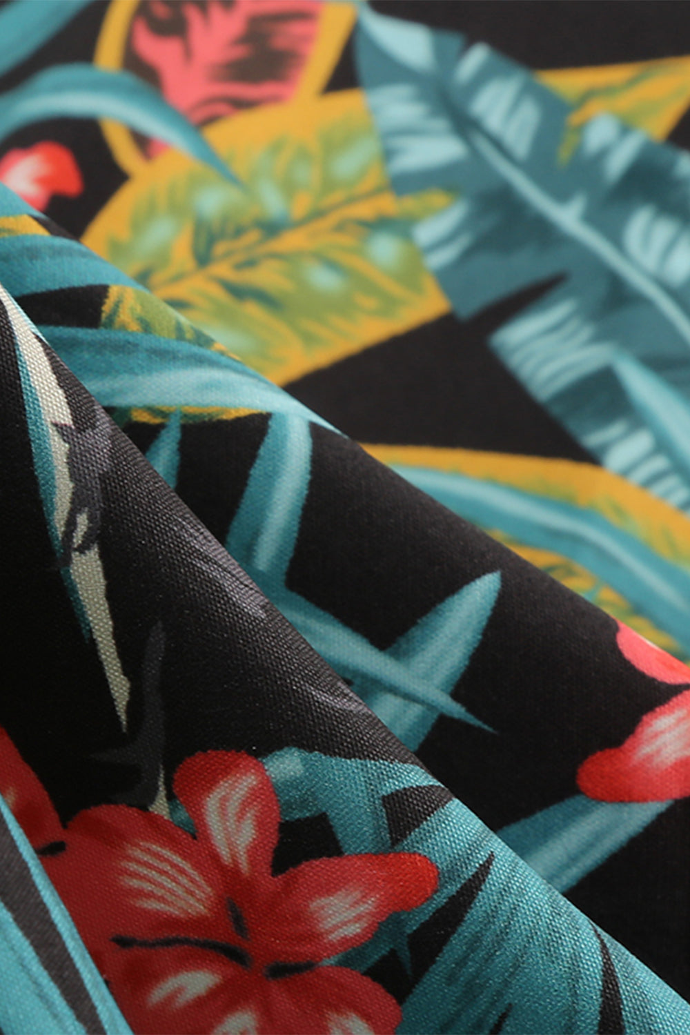 Grunge Print Vintage Dress