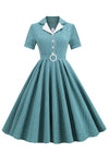 Vintage 50's Plaid Dress