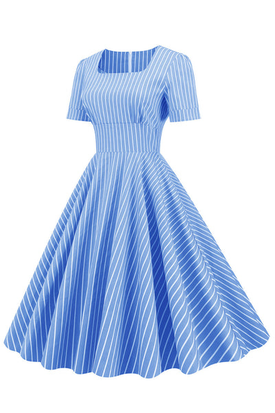 Vintage Striped Dress