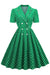 Green Polka Dot Vintage Dress