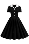 Casual Vintage Swing Dress