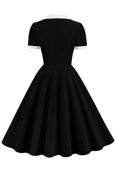 Casual Vintage Swing Dress